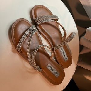 Steven Madden Rhinestone Slides
